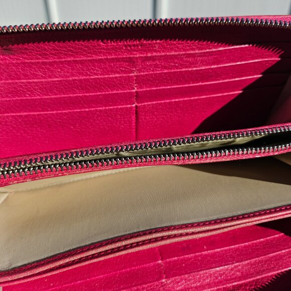 Christian Dior GUC Canape Coated Canvas Wallet with Removable Charm - Picture 8 of 15